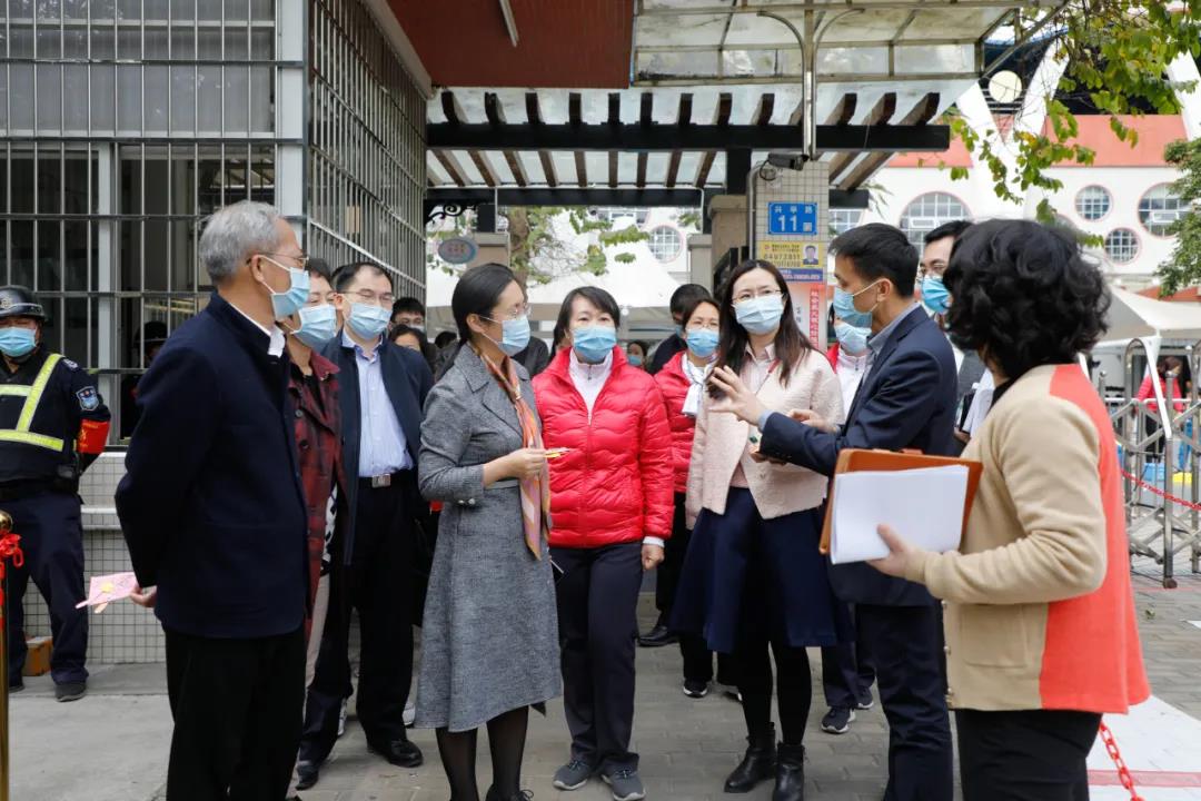 局長陳爽到番禺開展校園安全督導，并提出加裝人臉識别系統